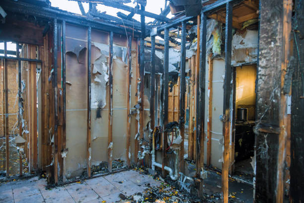 Professional Emergency Fire Cleanup technician working in Newman, CA
